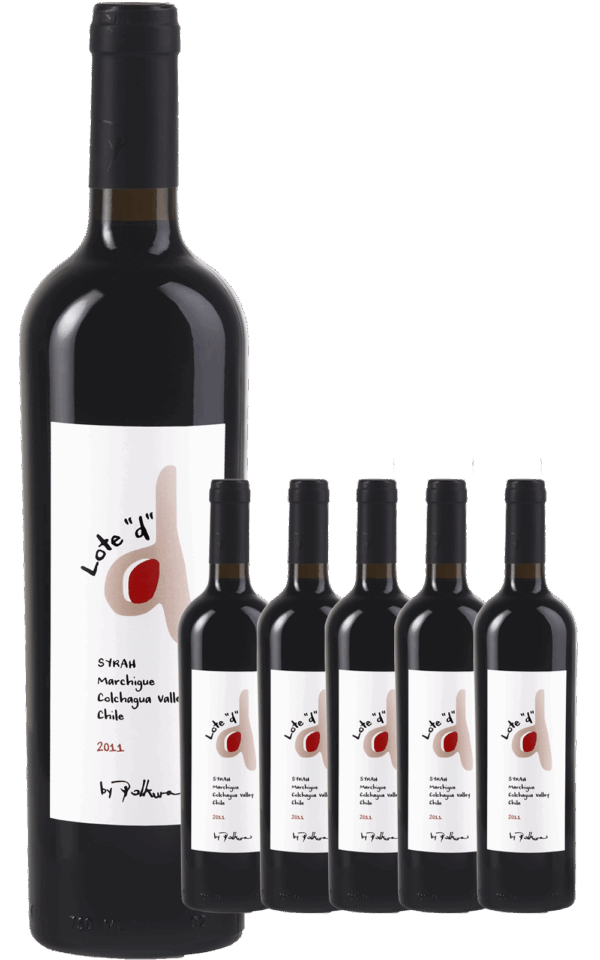 Lote D, Syrah caja x 6