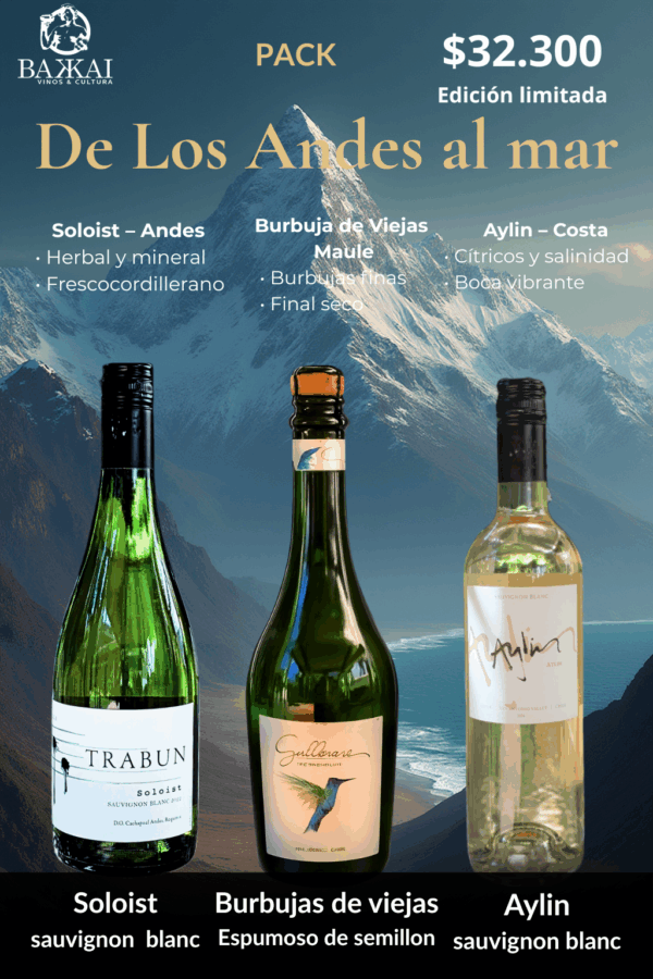 Texto del párrafo De Los andes al mar