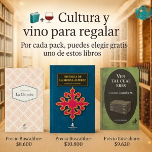 Un pack con alma: vino + un libro a elección